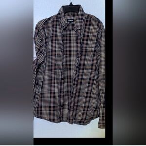 EXPRESS M PLAID LONG SLEEVE